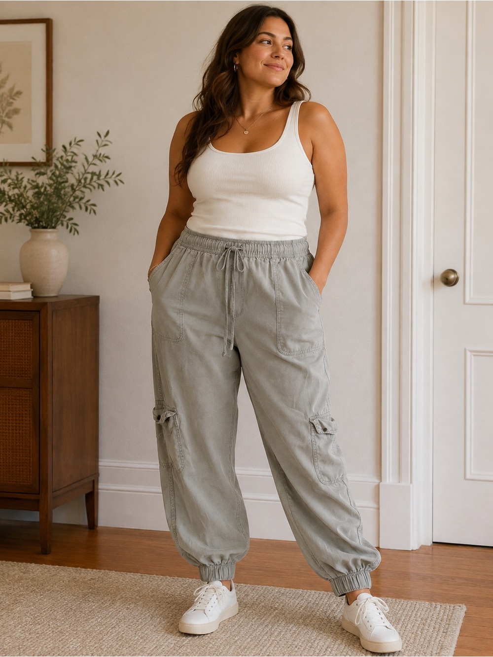 C&C California Lyocell Cargo Joggers